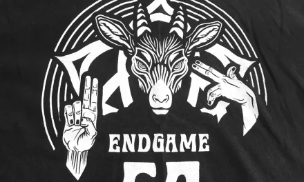 Endgame 69 t-shirt design for The Devil & The Universe